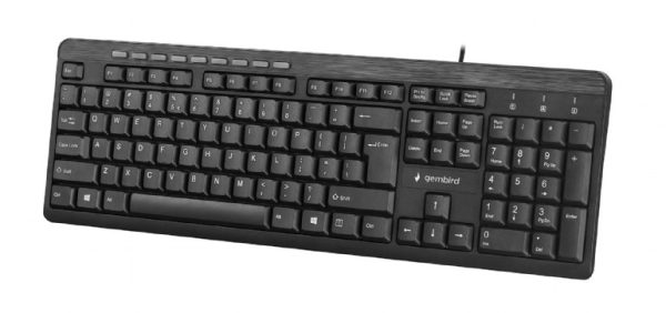 Gembird tastatura USB Crna